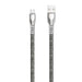 Dudao USB braided cable - micro USB 5 A 1 m gray (L3PROM gray) - Cell phone cables<<<HurtelXML