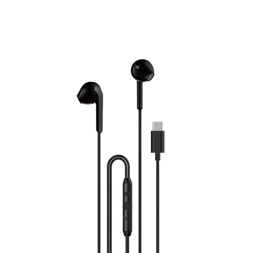 Dudao X3C In-Ear Wired USB-C Headphones 1.2m - Black - Headphones and speakers<<<HurtelXML