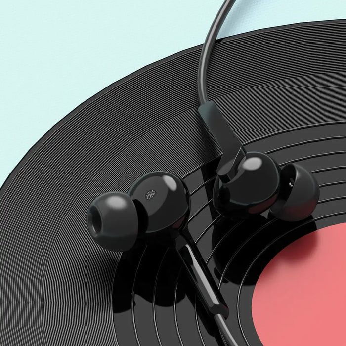 Dudao X3C+ Wired USB-C In-Ear Headphones 1.2m - Black - Headphones and speakers<<<HurtelXML