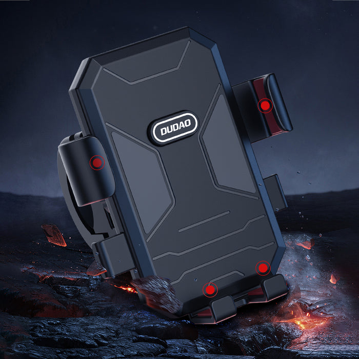 Bicycle / motorcycle phone holder Dudao F7C - black