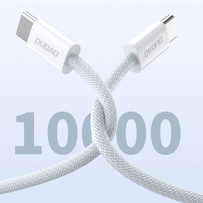 Dudao L6C USB-C - USB-C PD 30W cable 2m - light blue