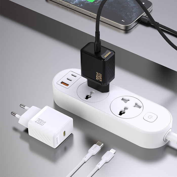 Dudao A26 PD20W GaN USB-C Charger - Black