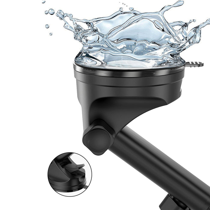 Dudao F5N+ smartphone holder with suction cup, gravity - black