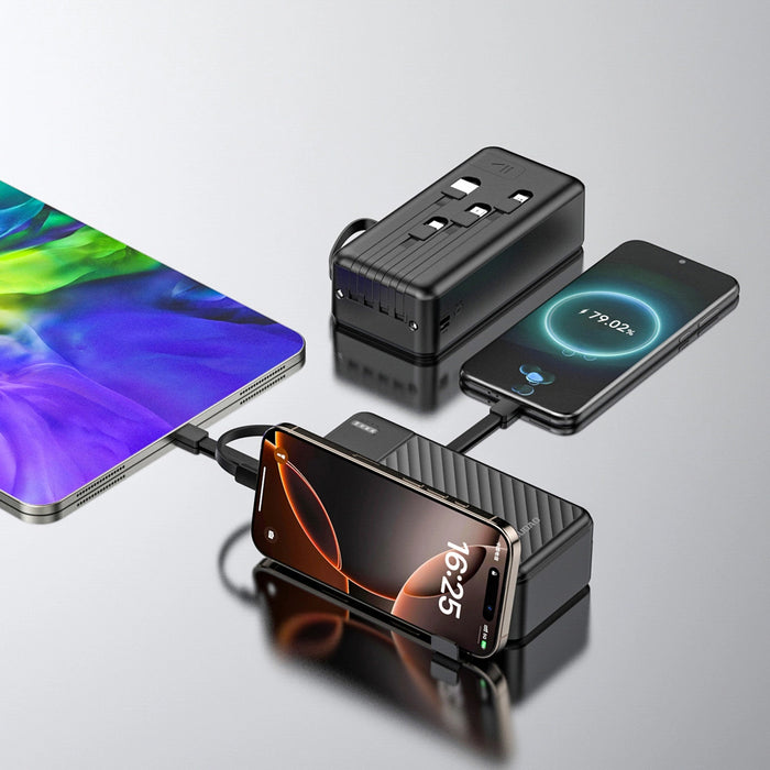 Powerbank 30000mAh Dudao K11MAX Black