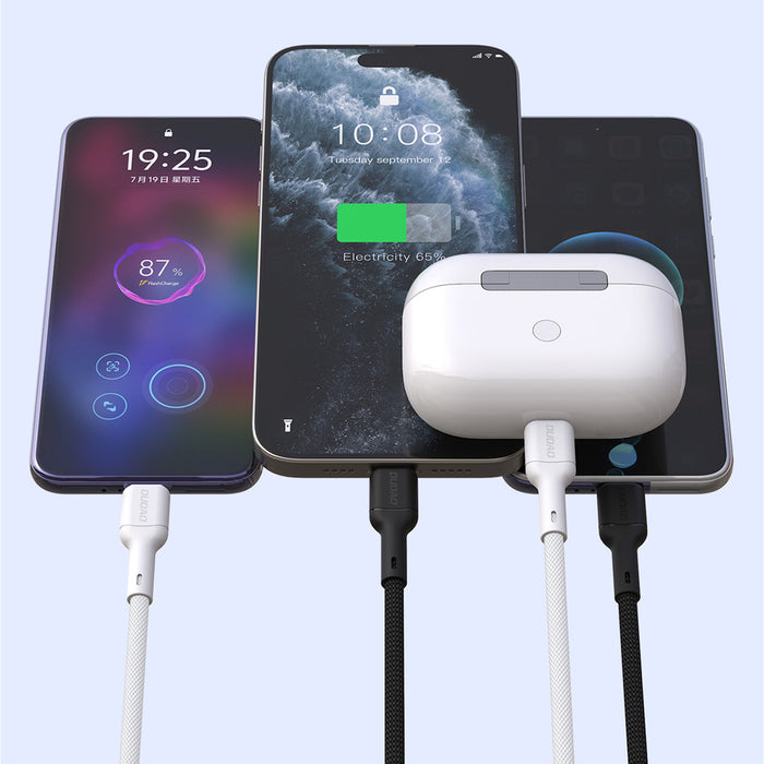 Dudao L9C 65W USB-C - USB-C 1m Cable - Black