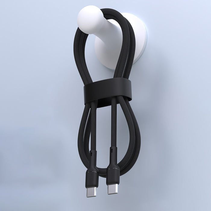Dudao L9C 65W USB-C - USB-C 2m Cable - Black