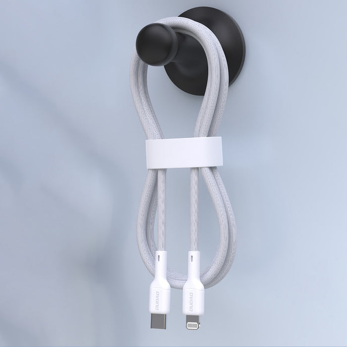 Dudao L9X 30W USB-C - Lightning Cable 1m - White