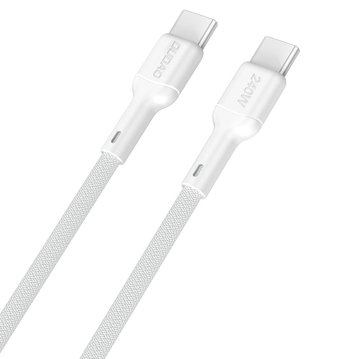 Dudao L9C Max 240W PD USB-C - USB-C Cable 1.2m - White