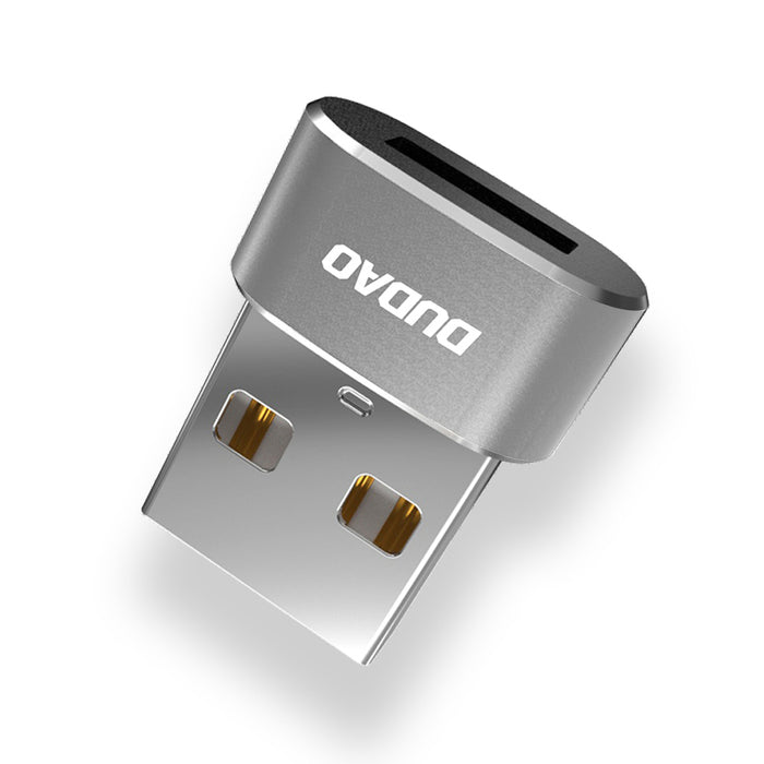 Dudao USB Type-C to USB Adapter Black (L16AC Black)