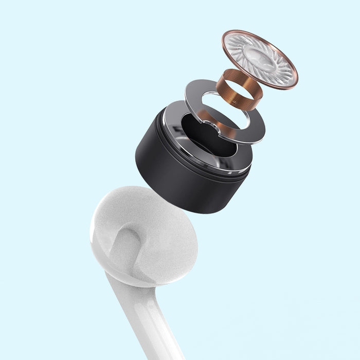 Dudao X3C In-Ear Wired USB-C Headphones 1.2m - White