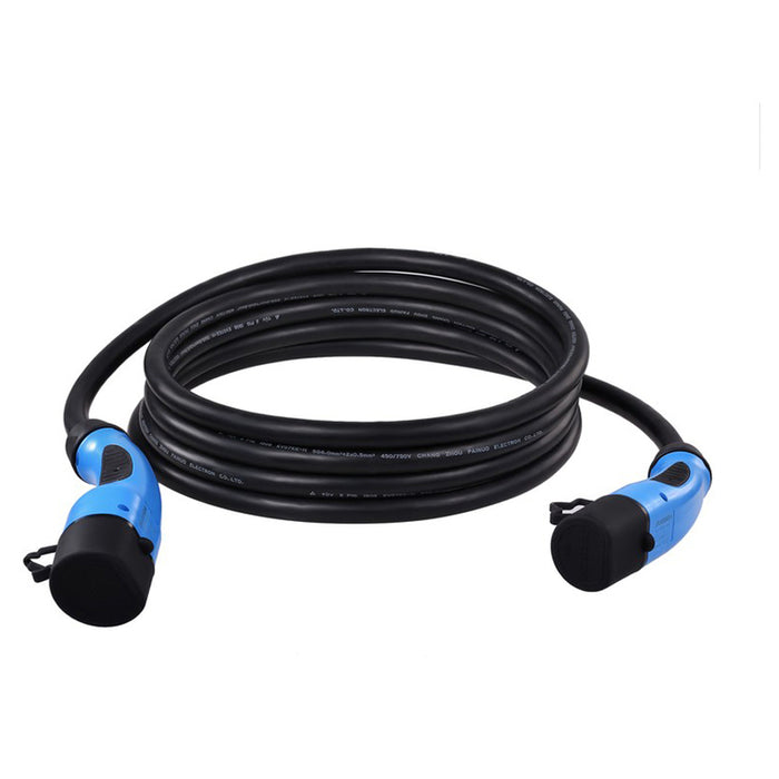 CHARGING CABLE 5M TYPE 2 22KW 32A DUOSIDA T2A32P3B