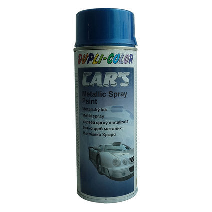 ACRYLIC SPRAY PAINT CAR'S BLUE METALLIC DUPLI COLOR
