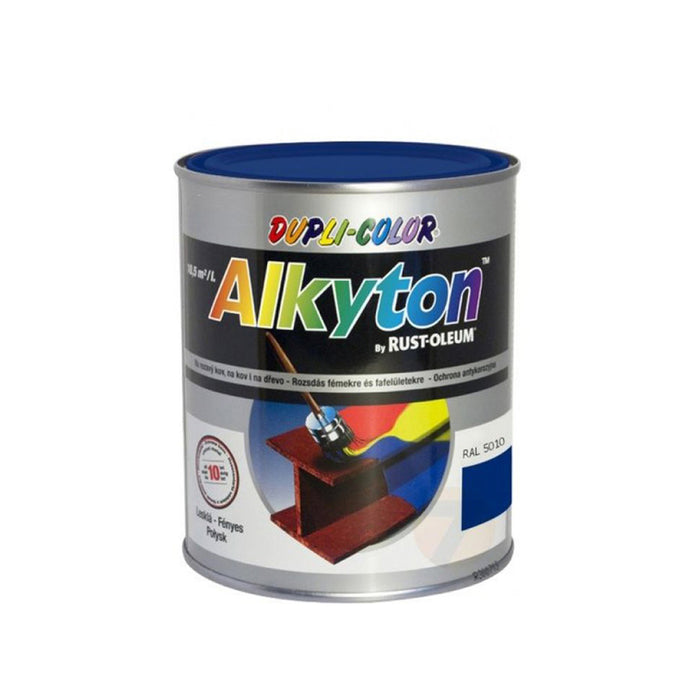 ANTI-CORROSION PAINT 4B1 ALKYTON RAL 5010 DUPLI COLOR