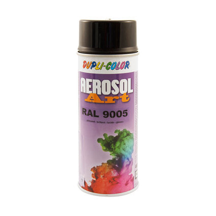 AEROSOL ART 9005 QUICK DRYING BLACK DUPLI COLOR