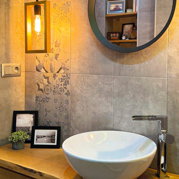 PORCELAIN TILES DURA TILES THOR ANTRACITE 30X60 CM
