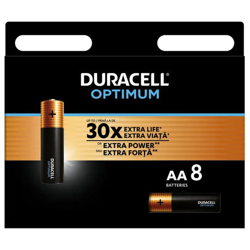 DURACELL OPTIMUM AA BATTERIES - Батерии<<<Батерии и фенери<<<Осветление<<<Praktiker&&&Батерии и зарядни<<<Дом и