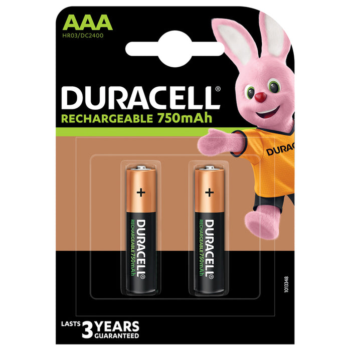 DURACELL AAA 750mAh BATTERIES