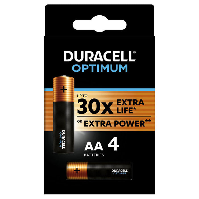 DURACELL OPTIMUM AA BATTERIES