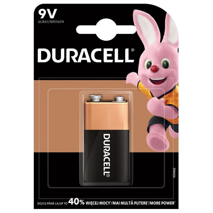 Alkaline battery 6LF22 R22 9V 1pk blister BASIC DURACELL