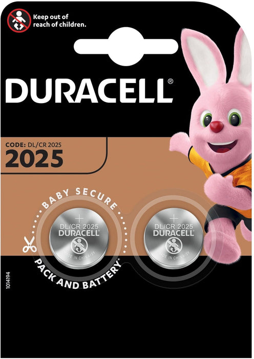 DURACELL CR2025 BATTERIES