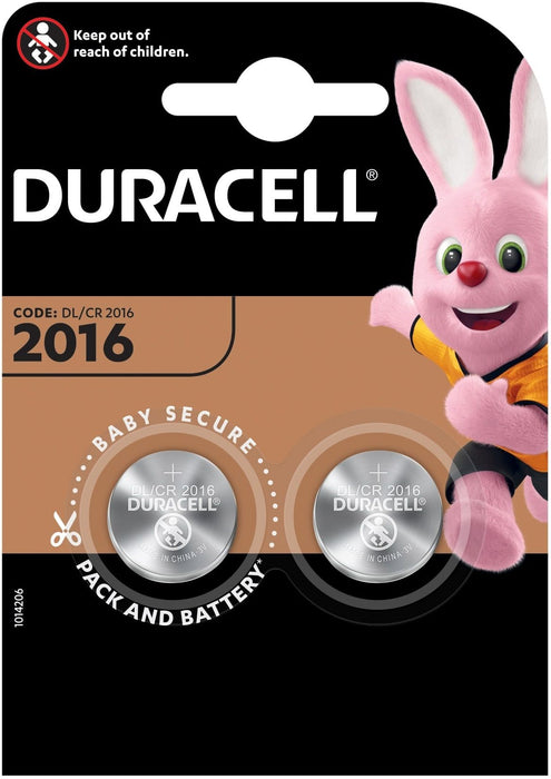 DURACELL CR2016 BATTERIES