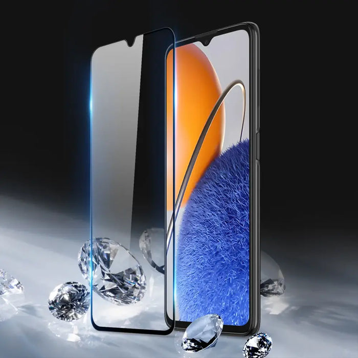 Dux Ducis 9D Tempered Glass Tempered Glass for Huawei nova Y61 9H with Black Frame - Cell phone tempered