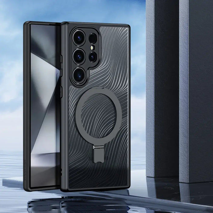 Dux Ducis Aimo Mag armored MagSafe case for Samsung Galaxy S24 Ultra - black - Cell phone cases and covers<<<HurtelXML