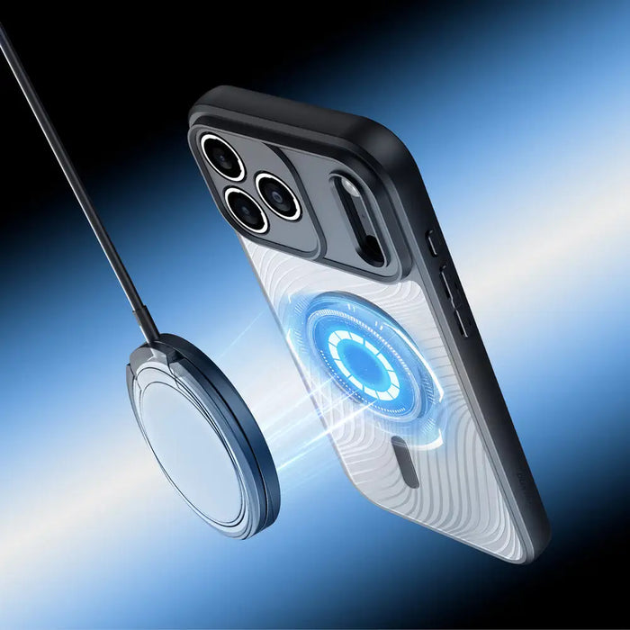 Dux Ducis AIMO Mag Case for iPhone 17 Pro Max Compatible with MagSafe - Black - Cell phone cases and covers<<<HurtelXML