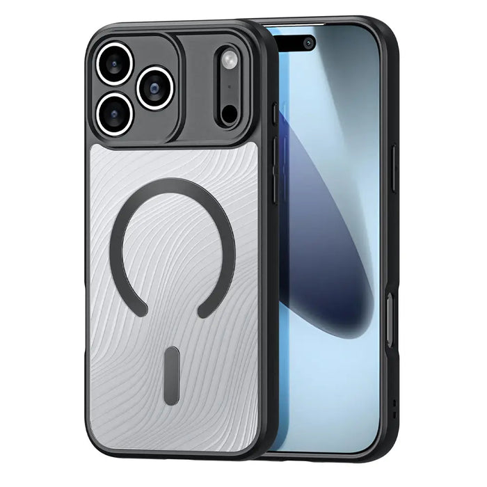 Dux Ducis AIMO Mag Case for iPhone 17 Pro Max Compatible with MagSafe - Black - Cell phone cases and covers<<<HurtelXML