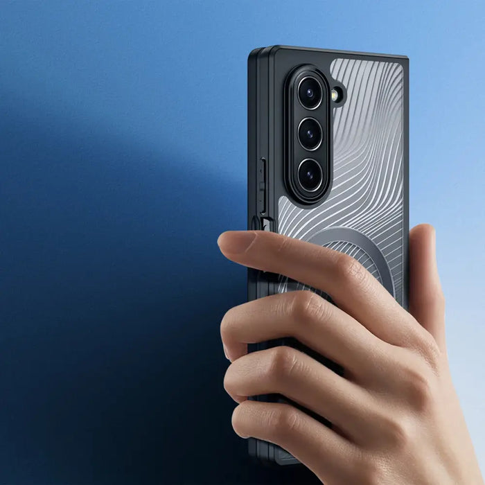 Dux Ducis Aimo Mag case for Samsung Galaxy Z Fold 6 - black - Cell phone cases and covers<<<HurtelXML