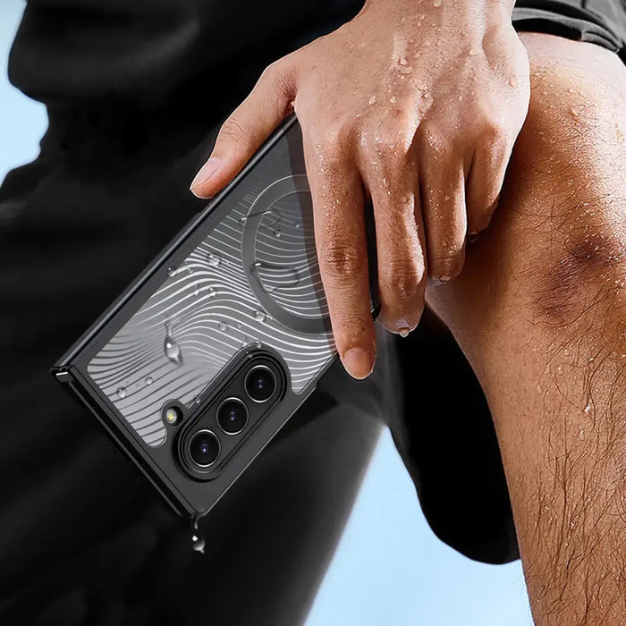 Dux Ducis Aimo Mag case for Samsung Galaxy Z Fold 6 - black - Cell phone cases and covers<<<HurtelXML