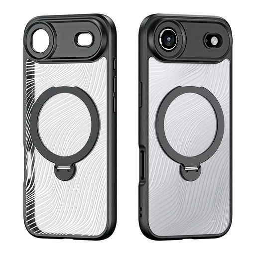 Dux Ducis Aimo Mag Case with Magnetic Ring and Stand for iPhone 17 Air – Black - Cell phone cases and covers<<<HurtelXML