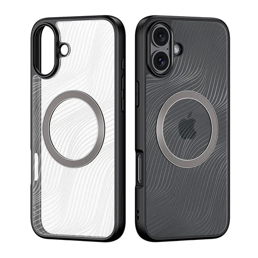 Dux Ducis Aimo Mag Case with MagSafe for iPhone 16 - Black - Cell phone cases and covers<<<HurtelXML