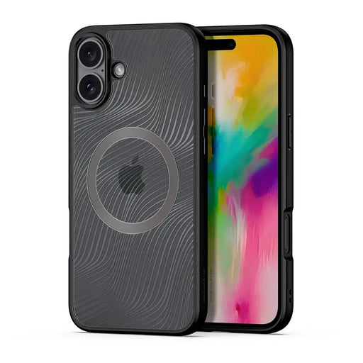 Dux Ducis Aimo Mag Case with MagSafe for iPhone 16 - Black - Cell phone cases and covers<<<HurtelXML