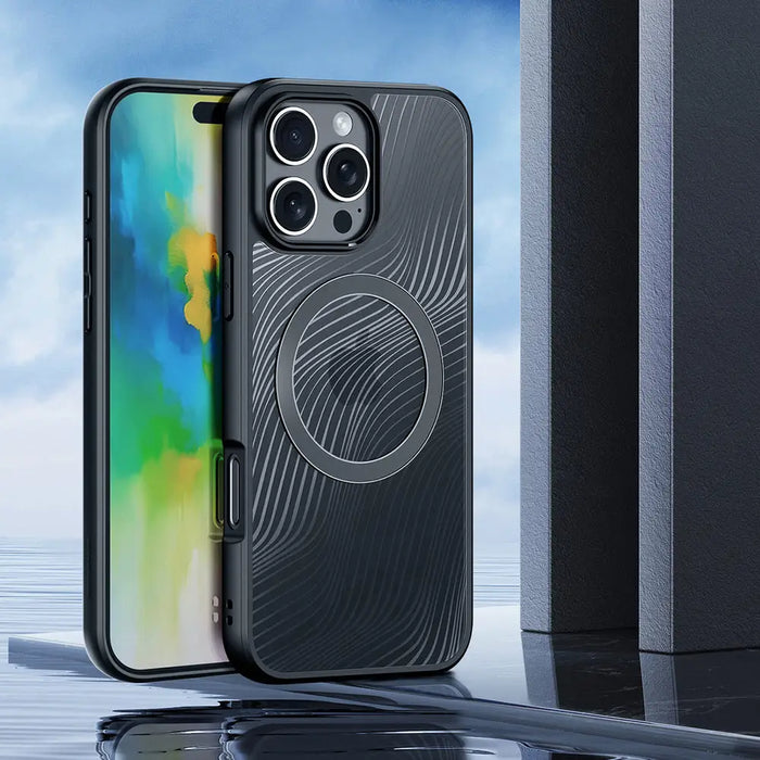 Dux Ducis Aimo Mag Case with MagSafe for iPhone 16 Pro - Black - Cell phone cases and covers<<<HurtelXML