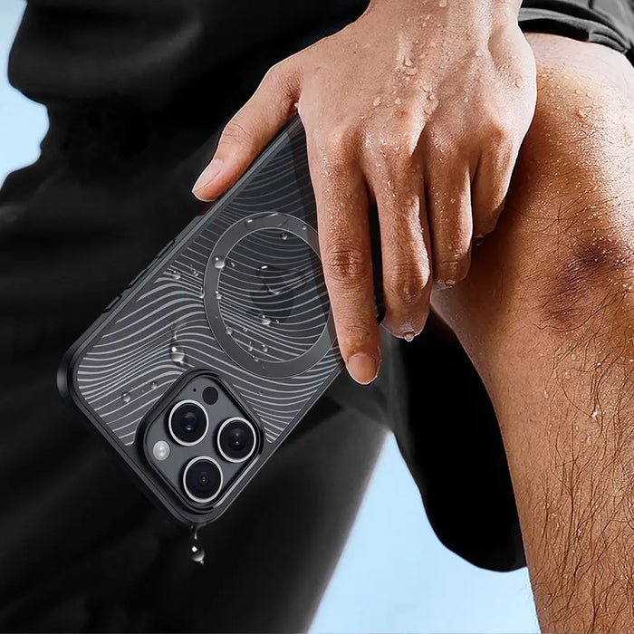 Dux Ducis Aimo Mag Case with MagSafe for iPhone 16 Pro - Black - Cell phone cases and covers<<<HurtelXML
