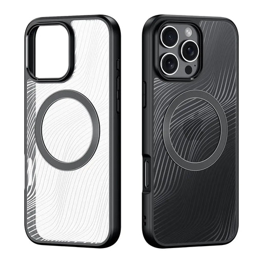 Dux Ducis Aimo Mag case with MagSafe for iPhone 16 Pro Max - black - Cell phone cases and covers<<<HurtelXML
