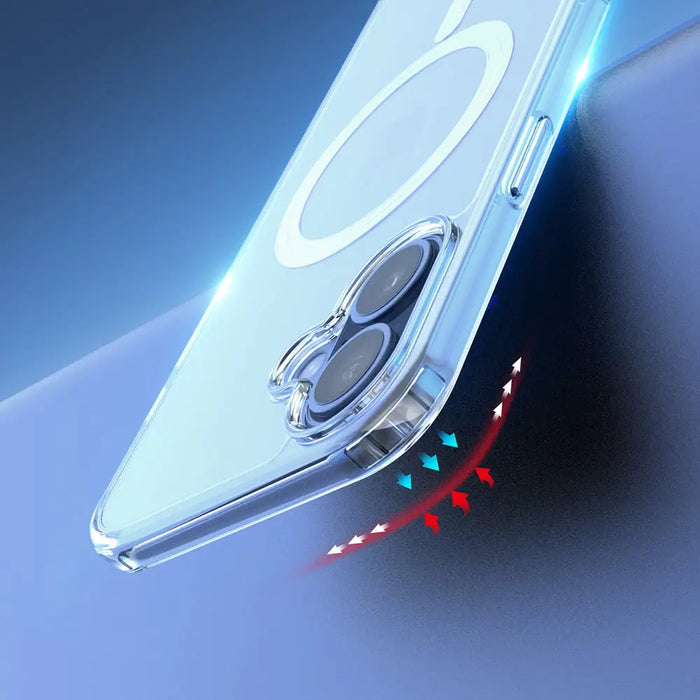 Dux Ducis Clin Mag case with MagSafe for iPhone 16 - transparent - Cell phone cases and covers<<<HurtelXML