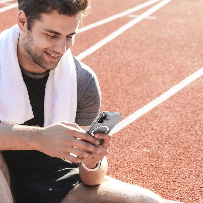 Dux Ducis Clin Mag case with MagSafe for iPhone 16 - transparent - Cell phone cases and covers<<<HurtelXML