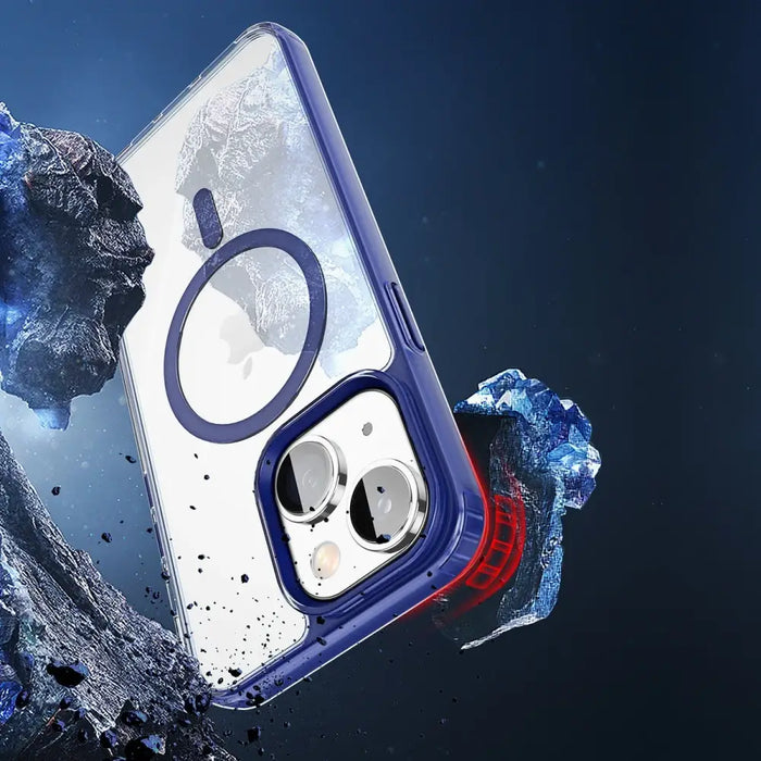 Dux Ducis Clin2 case for iPhone 14 magnetic MagSafe cover blue - Cell phone cases and covers<<<HurtelXML