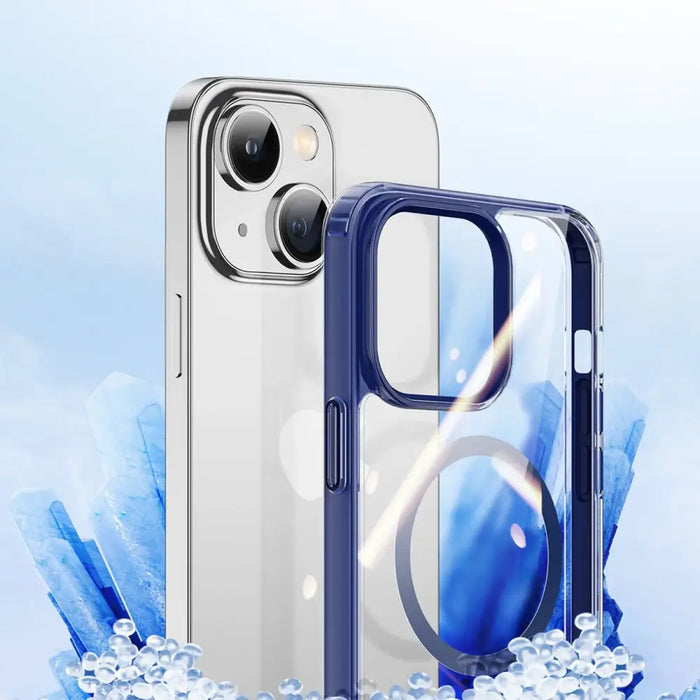 Dux Ducis Clin2 case for iPhone 14 magnetic MagSafe cover blue - Cell phone cases and covers<<<HurtelXML