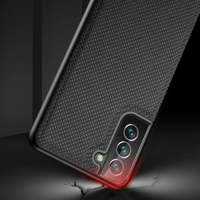 Dux Ducis Fino case cover nylon material Samsung Galaxy S22 + (S22 Plus) black - Cell phone cases and covers<<<HurtelXML