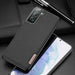 Dux Ducis Fino case cover nylon material Samsung Galaxy S22 + (S22 Plus) black - Cell phone cases and covers<<<HurtelXML