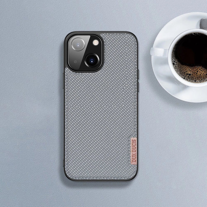 Dux Ducis Fino case covered with nylon material for iPhone 13 mini green - Cell phone cases and covers<<<HurtelXML