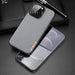 Dux Ducis Fino case covered with nylon material for iPhone 13 Pro gray - Cell phone cases and covers<<<HurtelXML