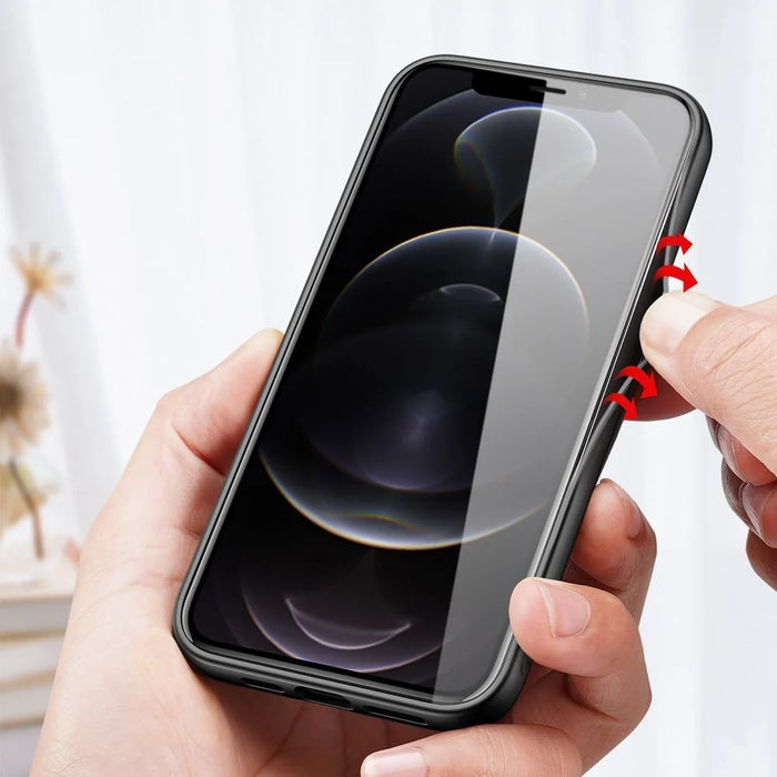 Dux Ducis Fino case covered with nylon material for iPhone 13 Pro green - Cell phone cases and covers<<<HurtelXML