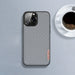 Dux Ducis Fino case covered with nylon material for iPhone 13 Pro Max gray - Cell phone cases and covers<<<HurtelXML