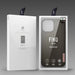 Dux Ducis Fino case covered with nylon material for iPhone 13 Pro Max green - Cell phone cases and covers<<<HurtelXML