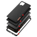Dux Ducis Fino case covered with nylon material for Samsung Galaxy A42 5G black - Cell phone cases
