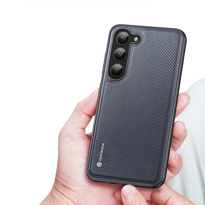 Dux Ducis Fino case Samsung Galaxy S23+ cover with silicone frame gray - Cell phone cases and covers<<<HurtelXML